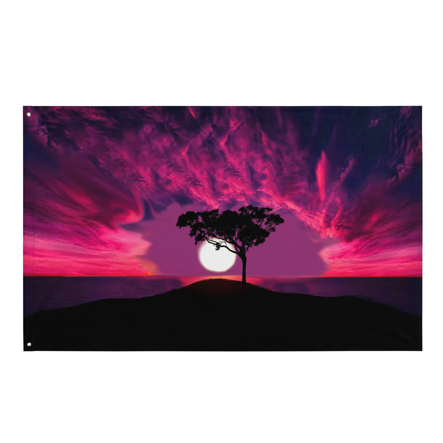 Sunset Flag Tapestry wall hanging
