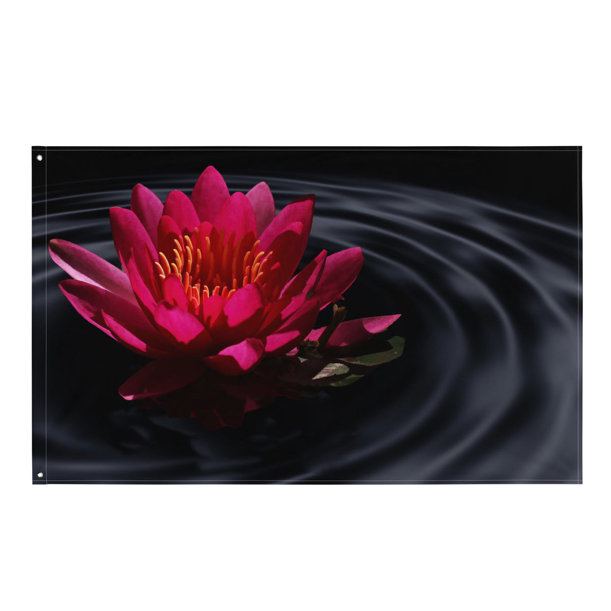 Lily Flower  Art Painting Flag Tapestry