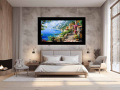 Mediterranean Landscape Canvas Art Print
