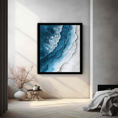 Beach textured  Canvas Art Print