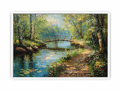 Along The Way landscape  Canvas painting Print