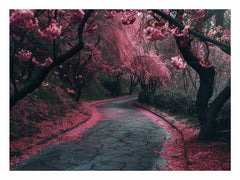 Cherry Blossom  Canvas Art Print painting