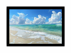 Perfect Beach  Canvas painting  Print