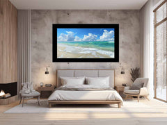 Perfect Beach  Canvas painting  Print