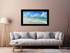 Perfect Beach  Canvas painting  Print