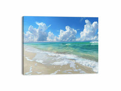 Perfect Beach  Canvas painting  Print