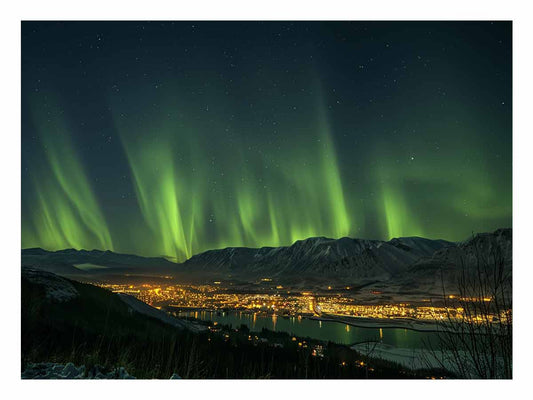Northern Lights  Canvas Art Print Poster