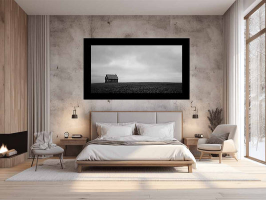 Lonely Home Canvas painitng  Print