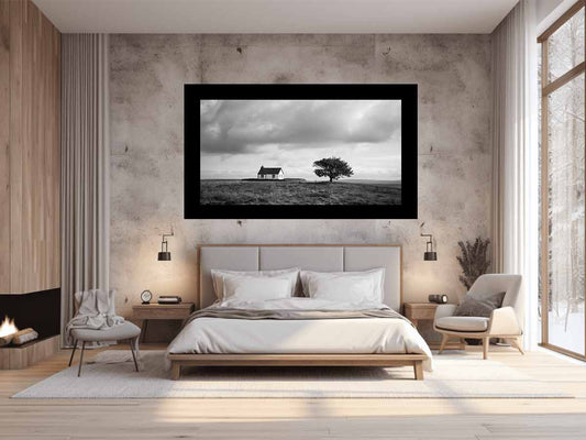 Lonely Home Canvas Art Print