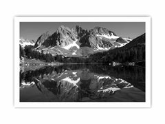 Mountian Peak Reflections Canvas Art Print