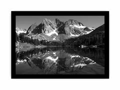 Mountian Peak Reflections Canvas Art Print