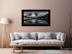 Mountian Peak Reflections Canvas Art Print