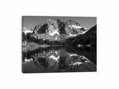 Mountian Peak Reflections Canvas Art Print
