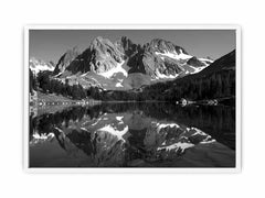 Mountian Peak Reflections Canvas Art Print