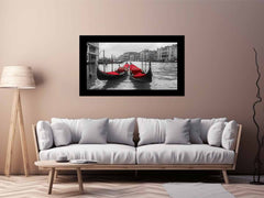 venice Gondolas  Canvas Art Print