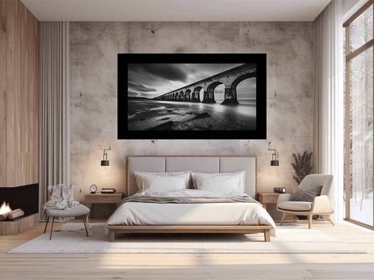 Railway Bridge Canvas Art Print