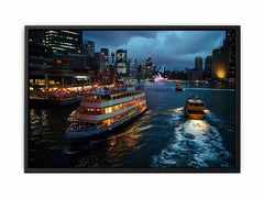 Circular Quay Sydney Canvas Art Print