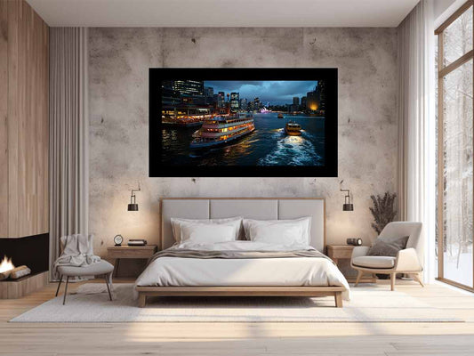Circular Quay Sydney Canvas Art Print