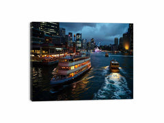 Circular Quay Sydney Canvas Art Print