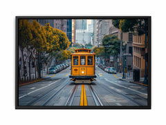 San Francisco Cable Car Canvas Art Print