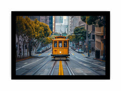 San Francisco Cable Car Canvas Art Print