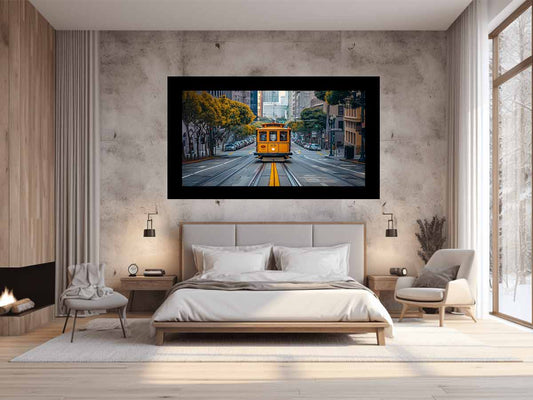 San Francisco Cable Car Canvas Art Print