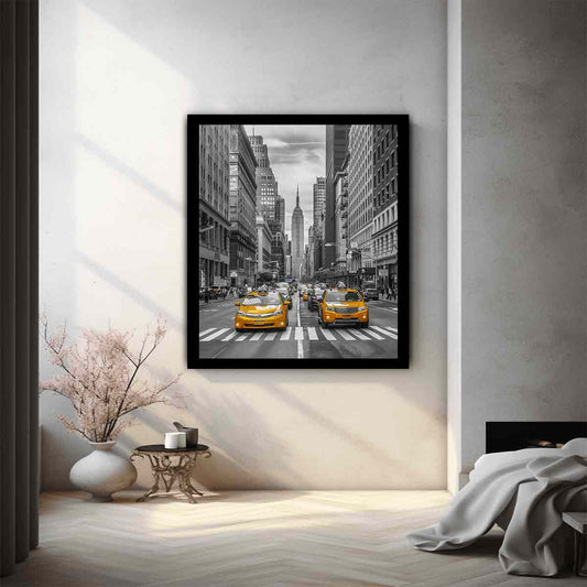 New York Street Canvas  Art Print