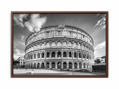 Colosseum in Rome Italy Canvas Art Print
