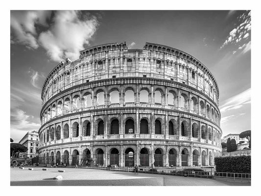 Colosseum in Rome Italy Canvas Art Print