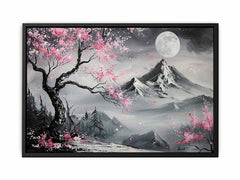 Cherry Blossom Tree Canvas Art Print