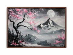 Cherry Blossom Tree Canvas Art Print