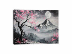 Cherry Blossom Tree Canvas Art Print