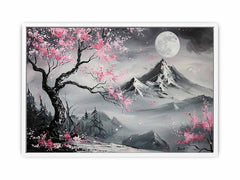 Cherry Blossom Tree Canvas Art Print