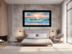 Sunrise Seascape Canvas Art Print