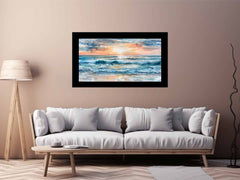 Sunrise Seascape Canvas Art Print