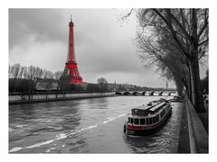 Eiffel Tower  Canvas Art Print