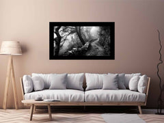 Forest Path Photograpahy art Canvas Art Print