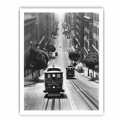 Main Street San Francisco Canvas Art Print