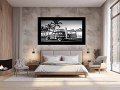 Station Wagon Car  Canvas Photogprahy art