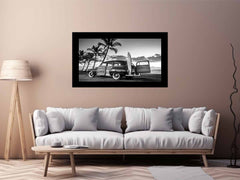 Station Wagon Car  Canvas Photogprahy art