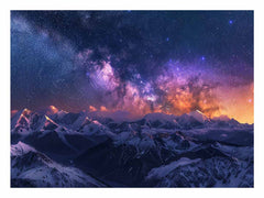 Starry Sky  Canvas Art Print