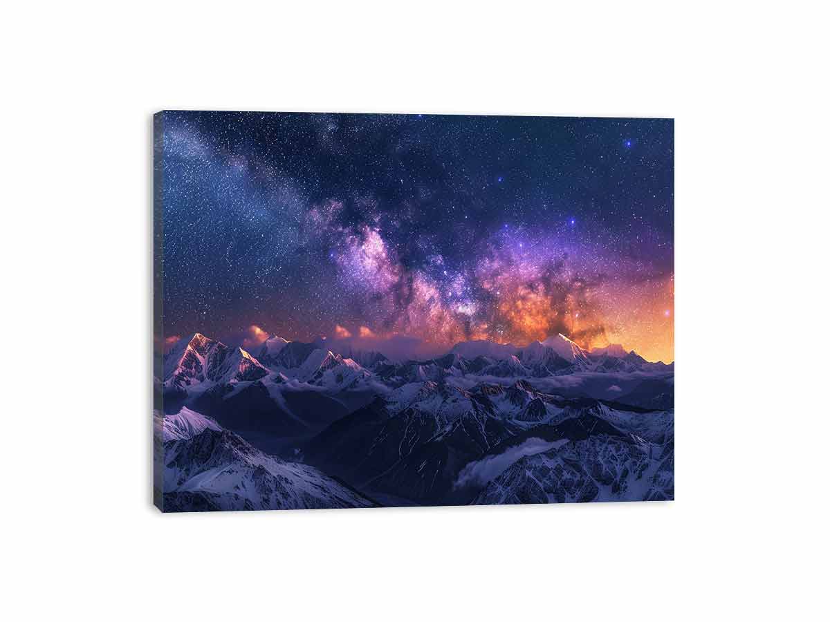 Starry Sky  Canvas Art Print