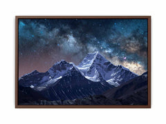 Starry Sky galaxy  Canvas Art Print