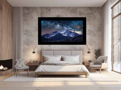 Starry Sky galaxy  Canvas Art Print