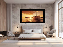 Sydney Retro Canvas Art Print