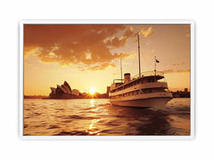Sydney Retro Canvas Art Print