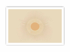 Sun  Canvas Art Print Poster