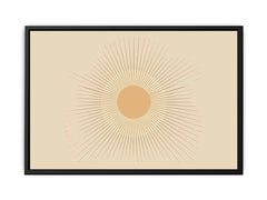 Sun  Canvas Art Print Poster