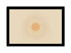 Sun  Canvas Art Print Poster