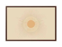 Sun  Canvas Art Print Poster